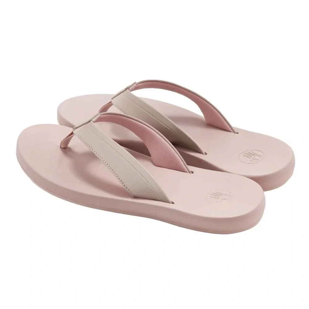 New Body Glove Women's Flip Flops Pink Sandals Comfort Padded Size 6 Slip On - Picture 4 of 5